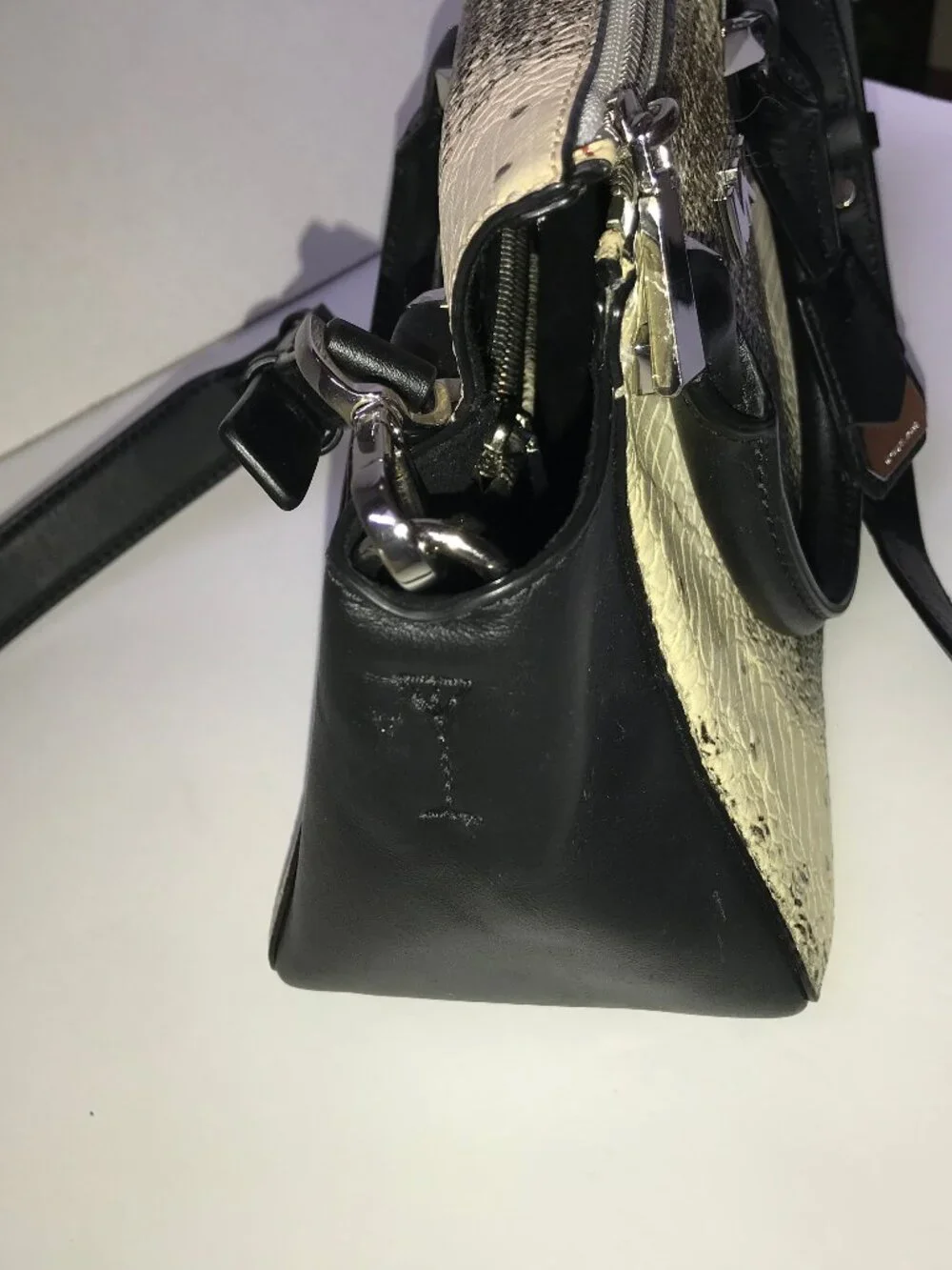 Michael Kors Python Print Nolita 2-Way Handbag